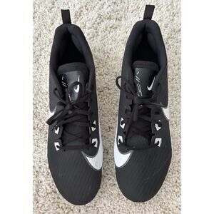 Nike Men’s Vapor Edge Speed 360 Black White Cleats Size 14